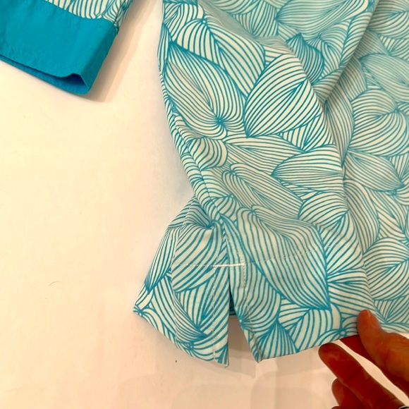 VTG LL BEAN Swim Bathing Suit Cover Up Beach Hood Pullover‎ Lightweight S - Picture 7 of 9